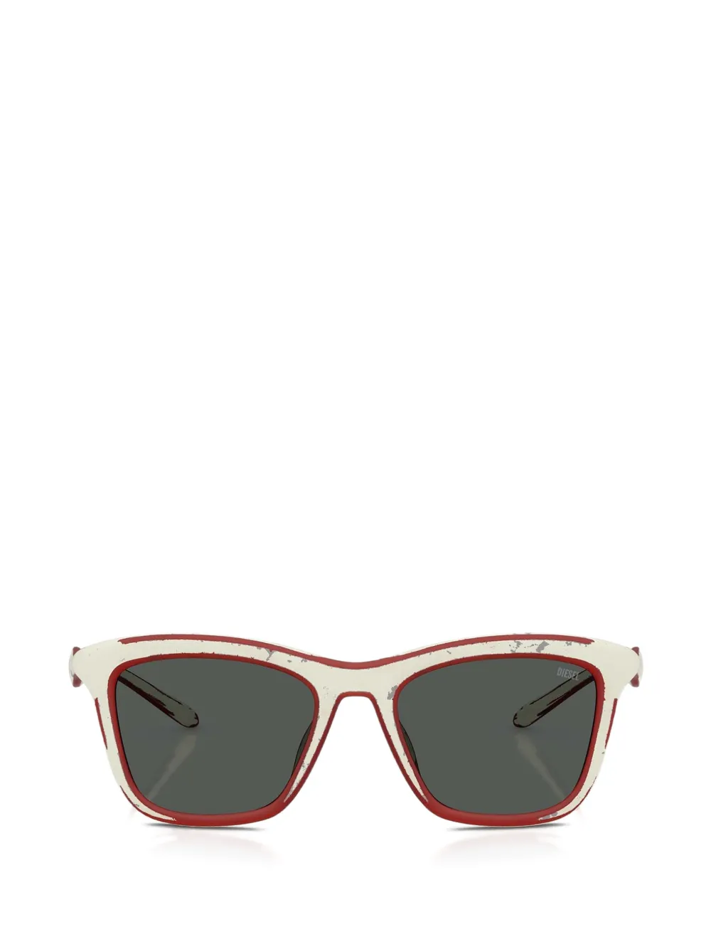 Diesel square-frame sunglasses - Nude