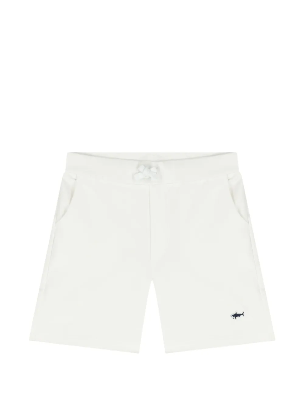 Paul & Shark Junior logo-patch drawstring shorts - Neutrals