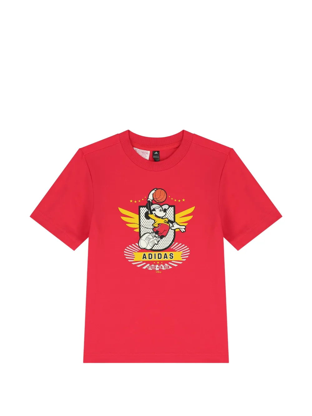 adidas Kids Mickey Mouse shorts set Rood