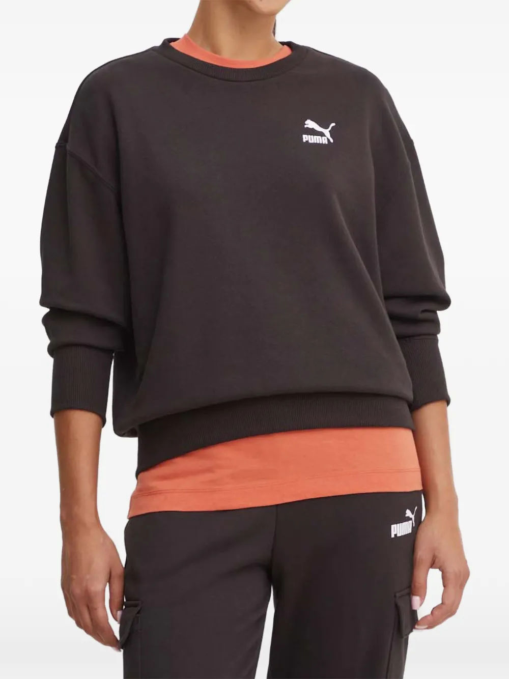 PUMA Better Classic logo-print sweater