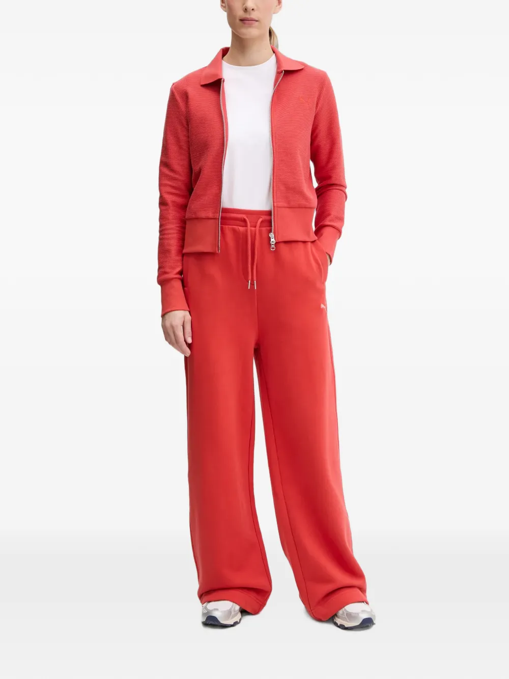 PUMA Jack met rits Rood