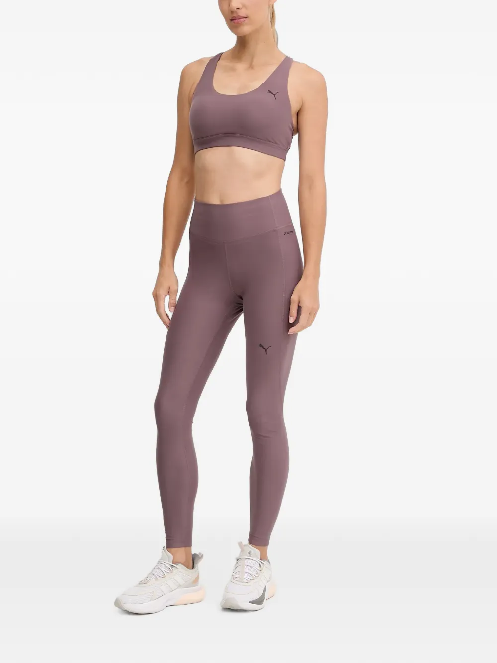 PUMA Cloudspun legging met logo-print Paars