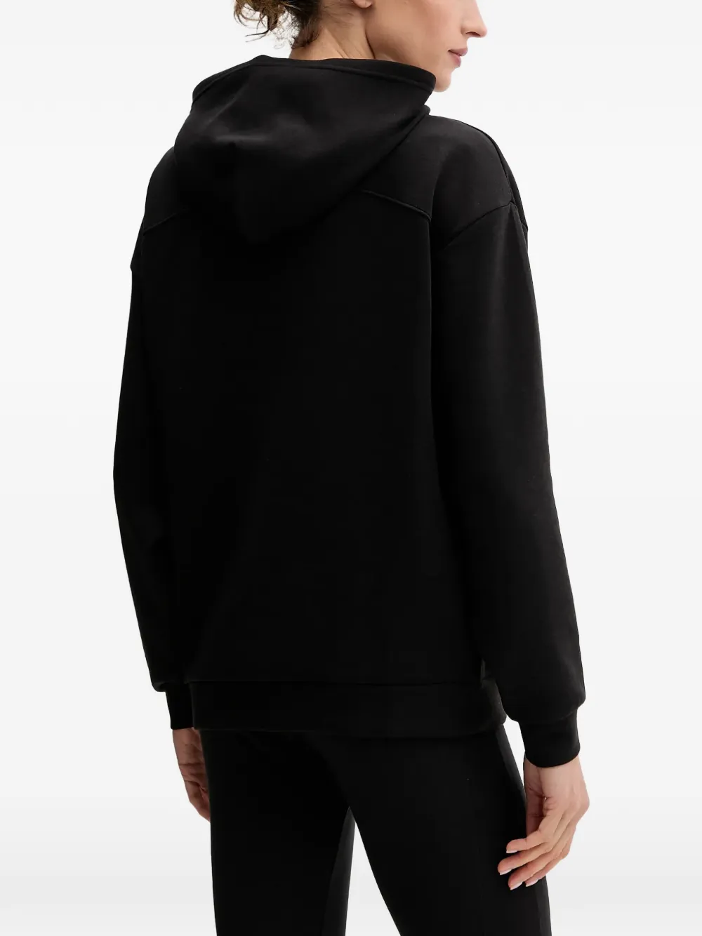PUMA Hoodie met logoprint Zwart