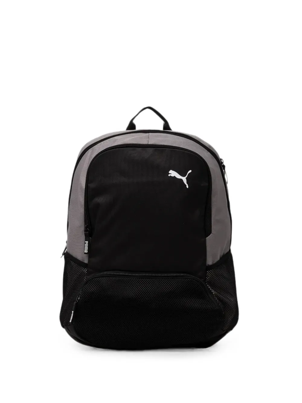 PUMA logo-print panelled backpack - Nero