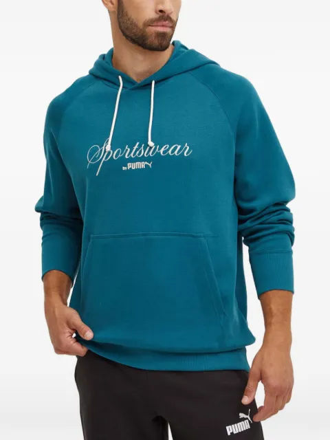 PUMA Hoodie mit Logo-Stickerei