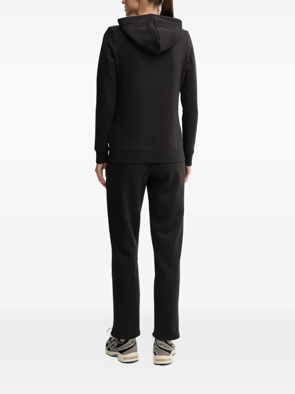 PUMA logo-print tracksuit set Zwart