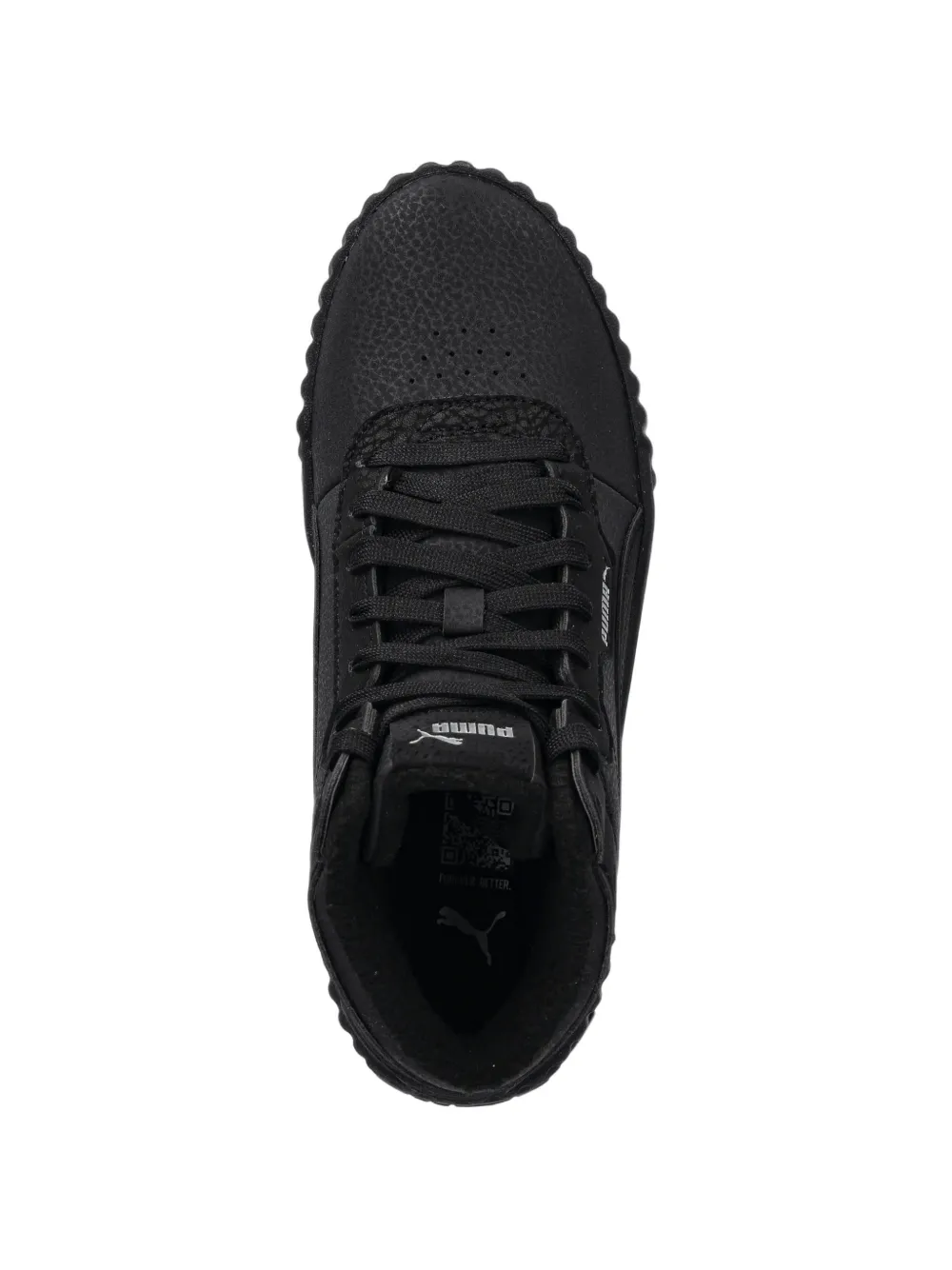 PUMA Carina 3.0 Mid WTR textured-finish high-top sneakers Zwart