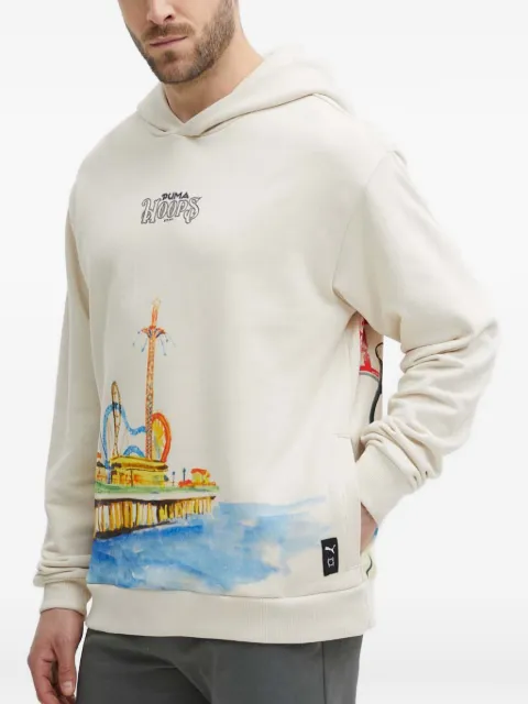 PUMA graphic-print hoodie
