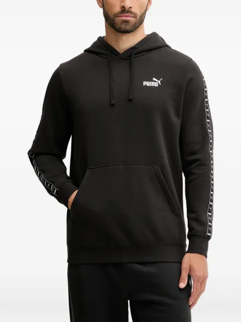 PUMA logo-tape hoodie