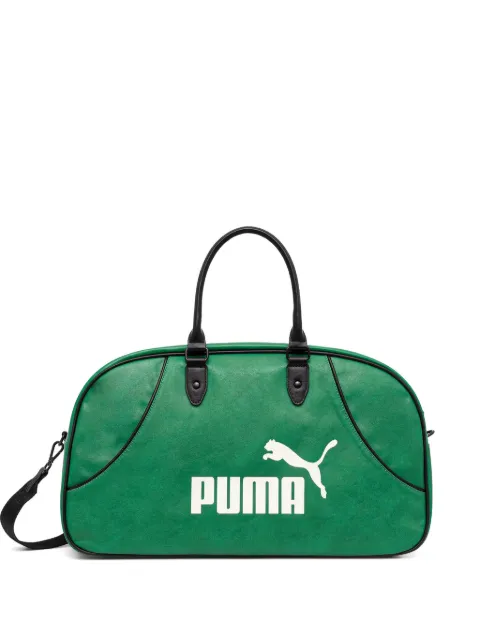 PUMA bolso de viaje con logo estampado