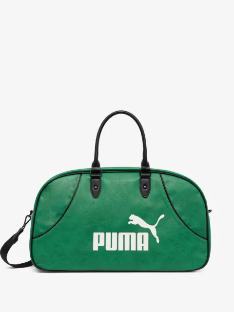 PUMA bolsa de viaje con logo estampado