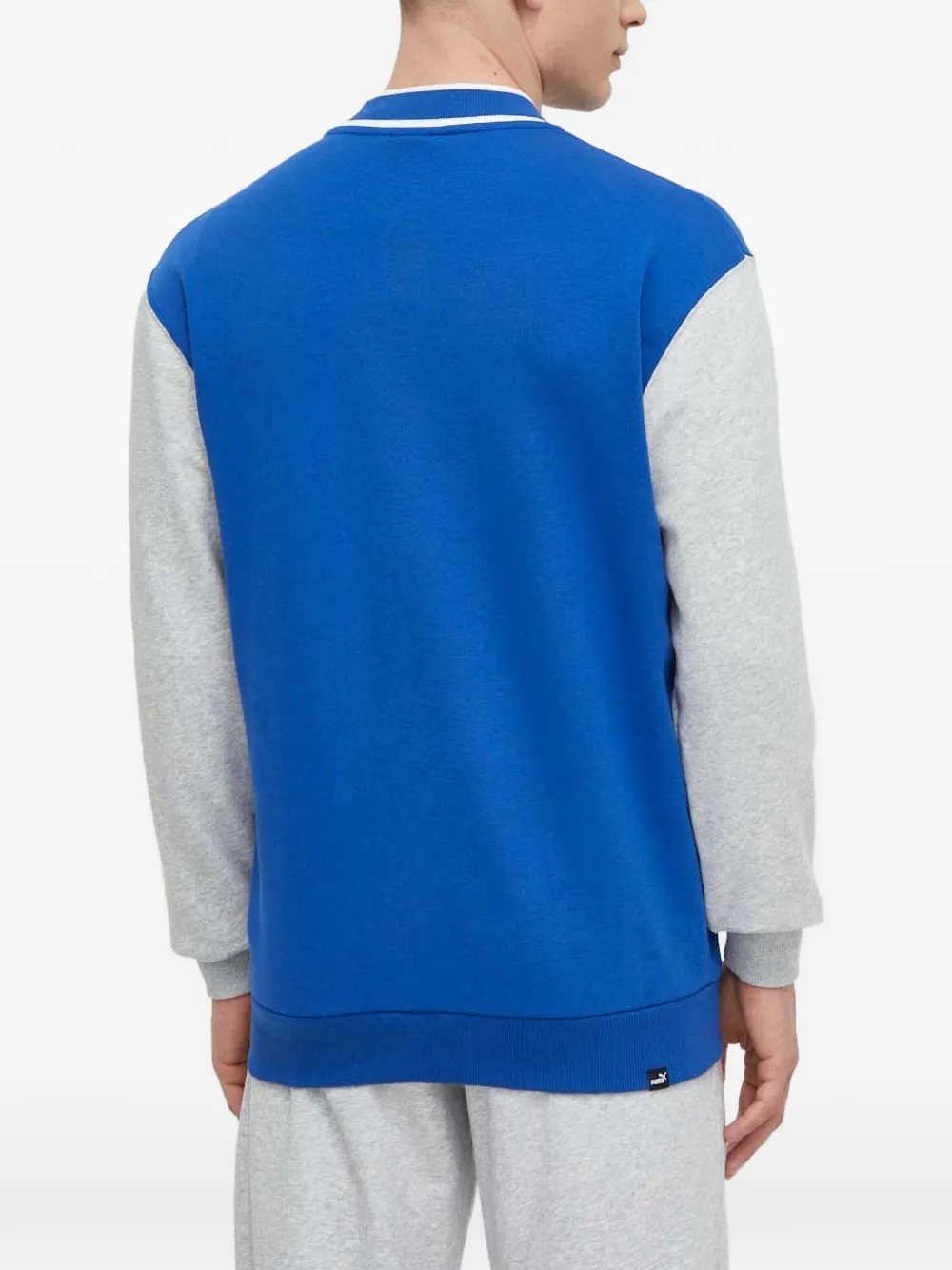 PUMA Squad jack met logo-print en colourblocking Blauw