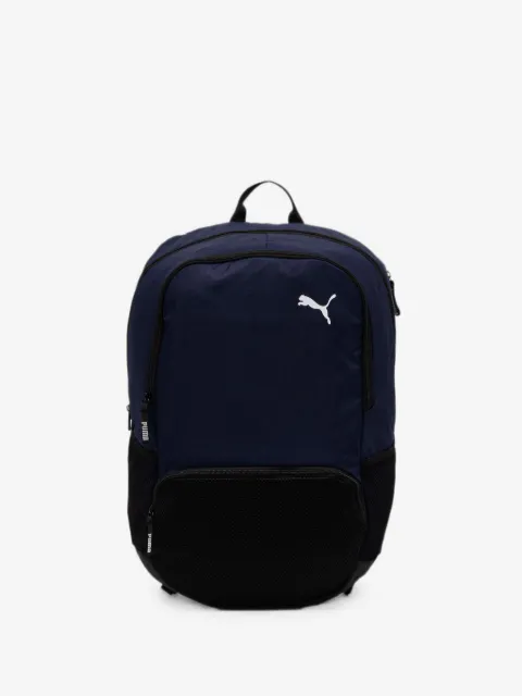 PUMA logo-print zip-pocket backpack