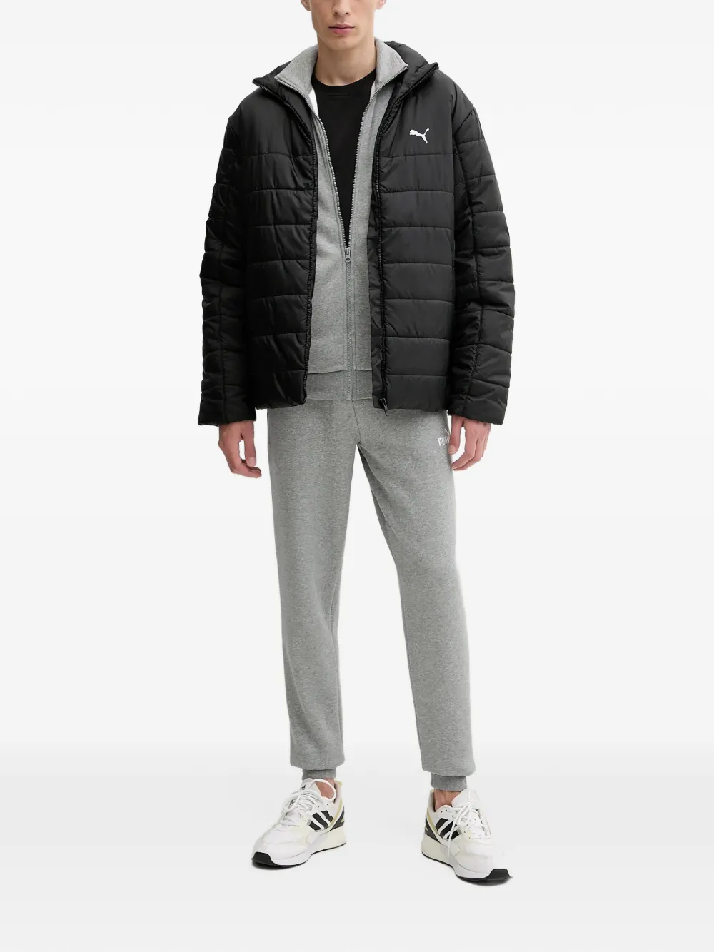 PUMA Essentials padded jacket Zwart
