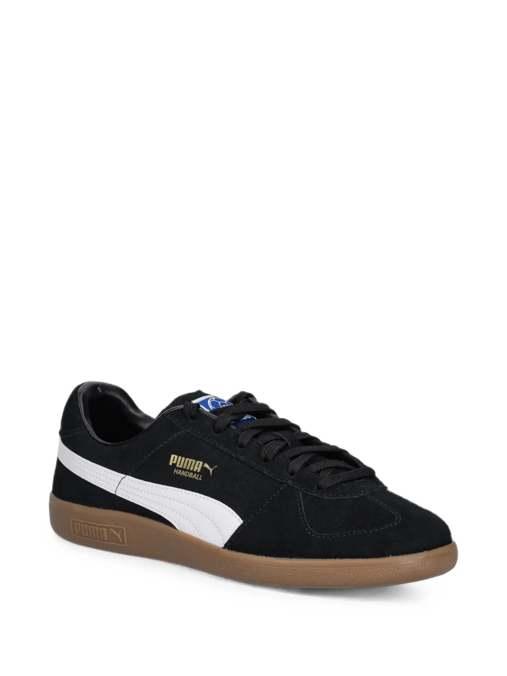 PUMA Handball logo-print sneakers Zwart