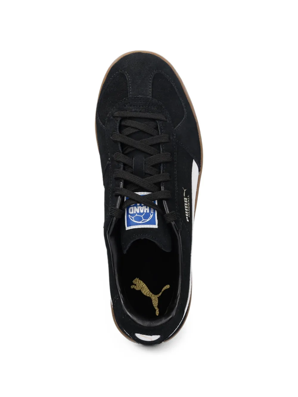 PUMA Handball logo-print sneakers Zwart