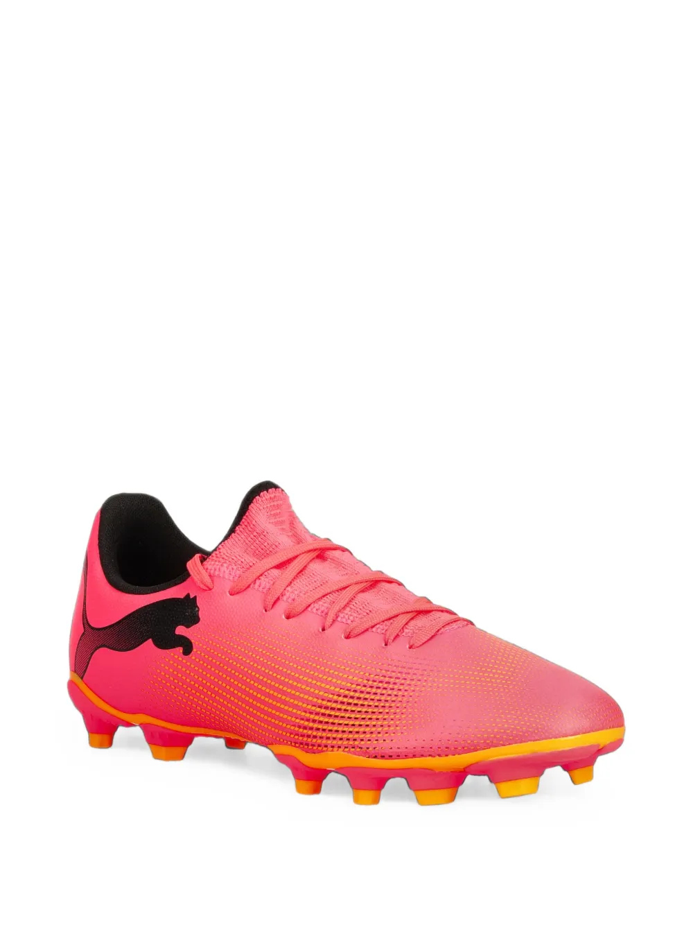 PUMA Future 7 Play low-top sneakers met logo-print Roze