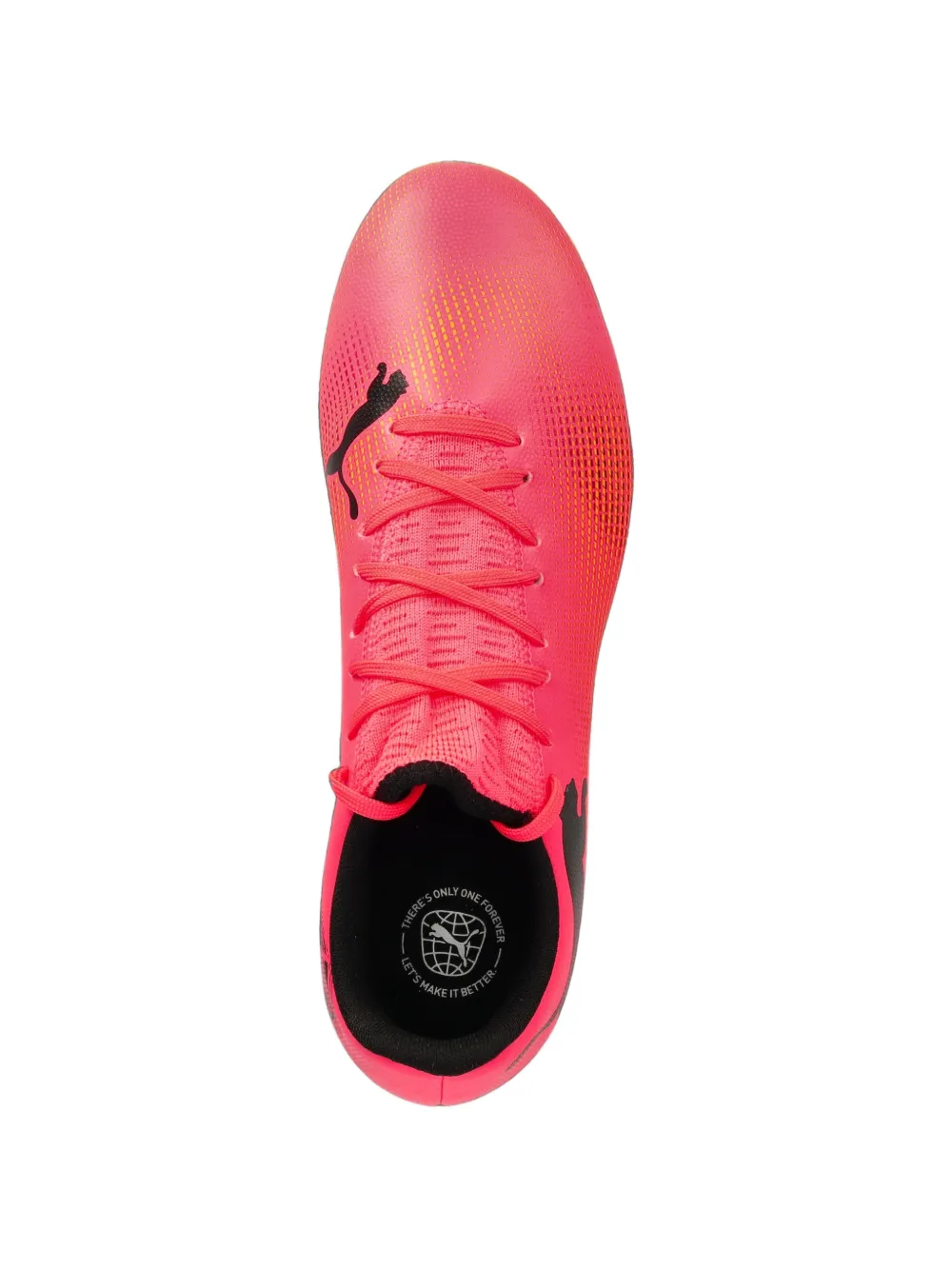 PUMA Future 7 Play low-top sneakers met logo-print Roze