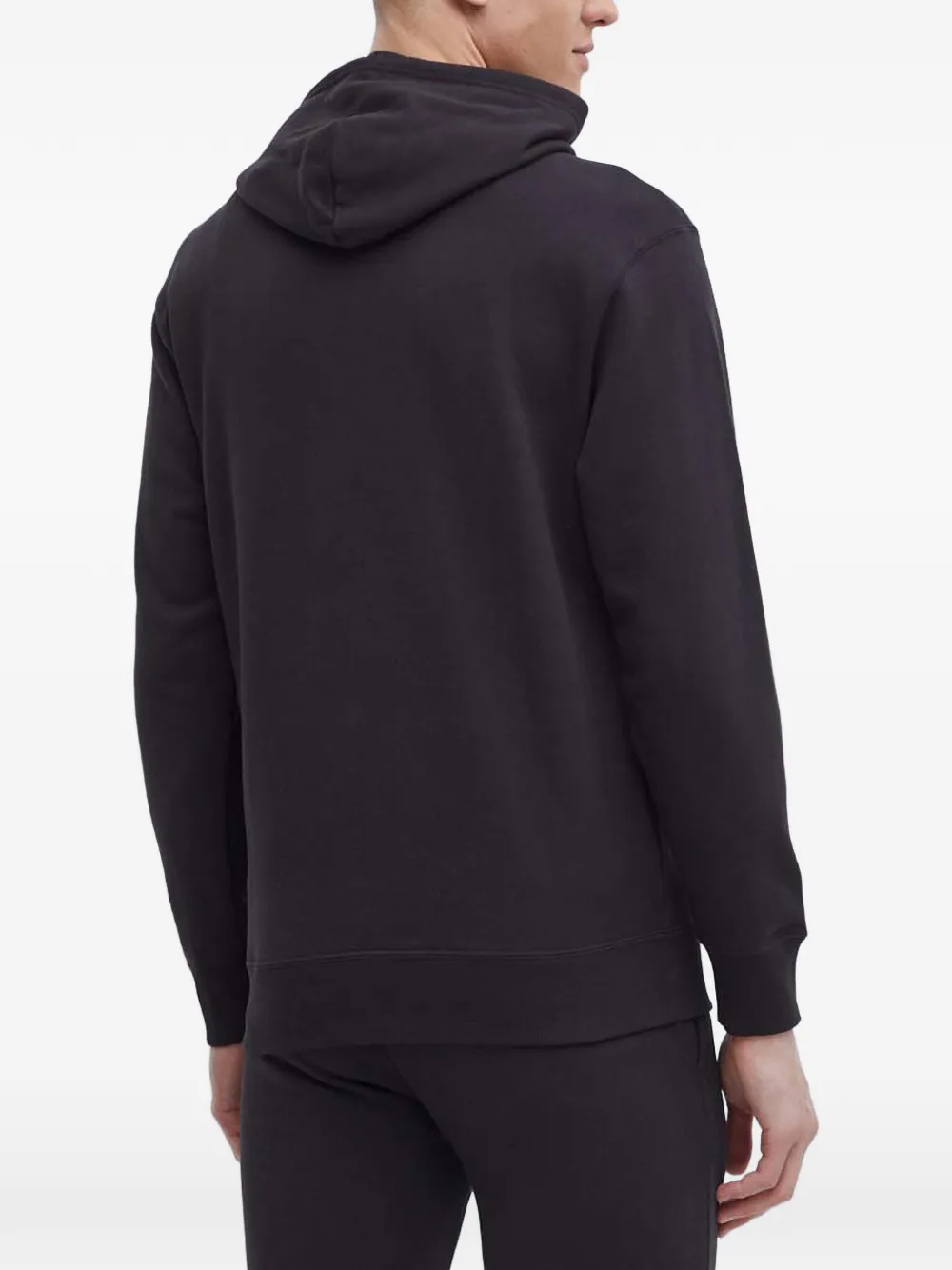 PUMA Hoodie met logoprint Zwart