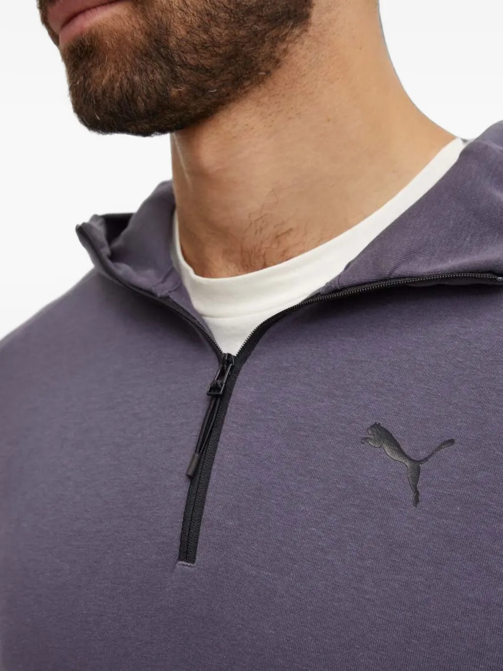 PUMA half-zip hoodie Paars