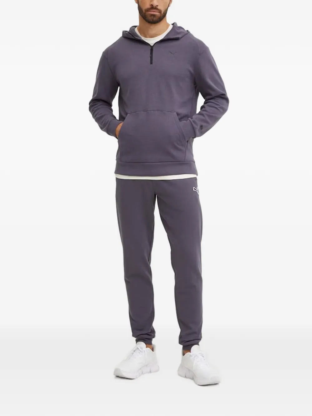 PUMA half-zip hoodie Paars