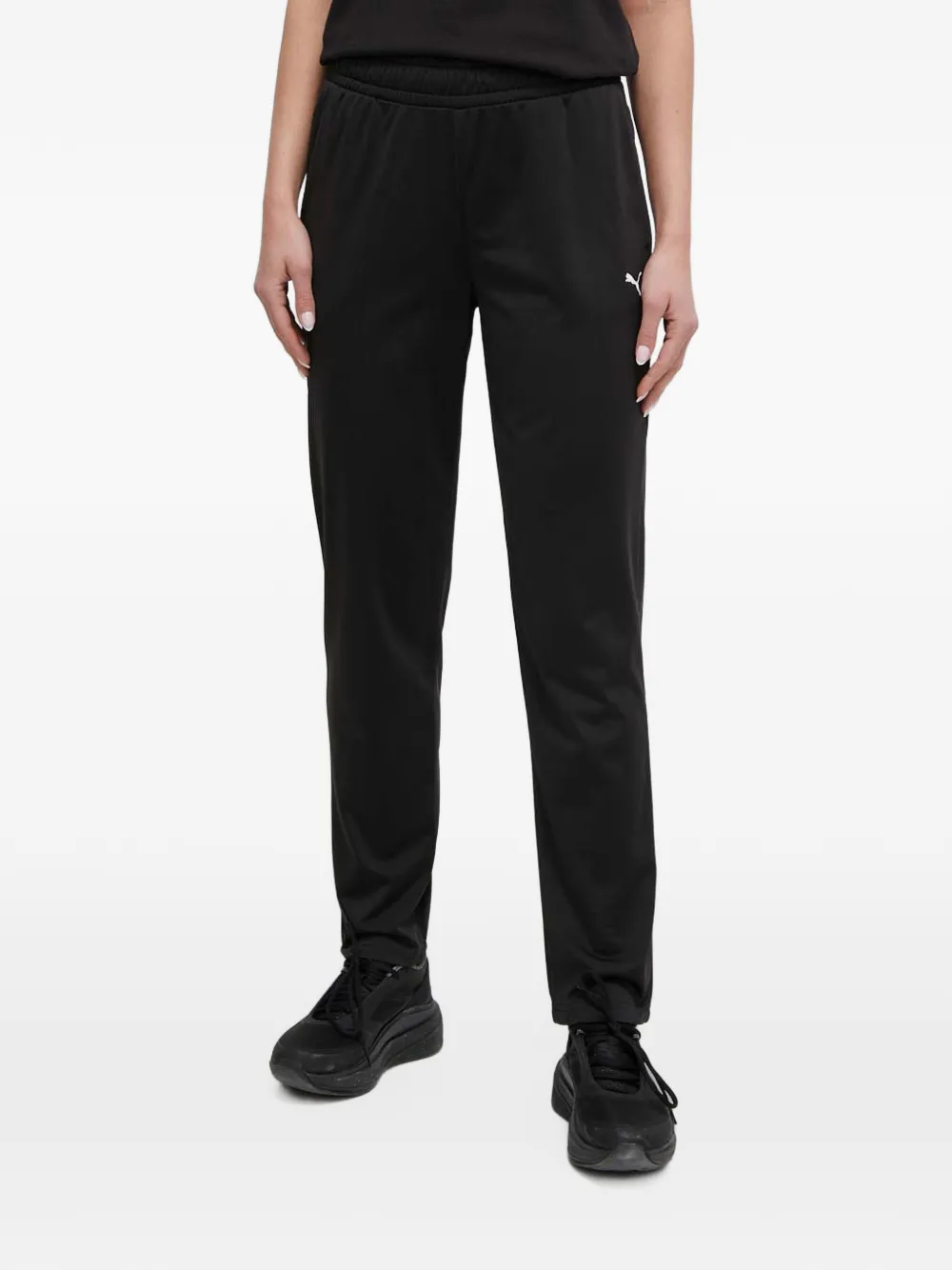 PUMA logo-detail tracksuit Zwart