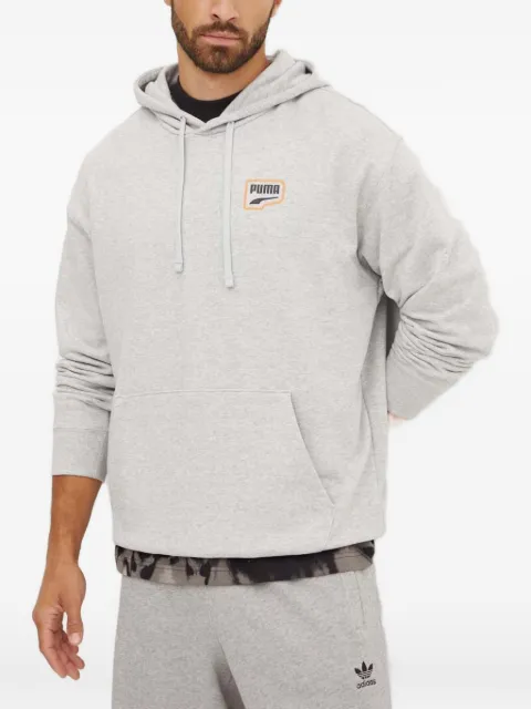 PUMA Downtown graphic-print drawstring hoodie