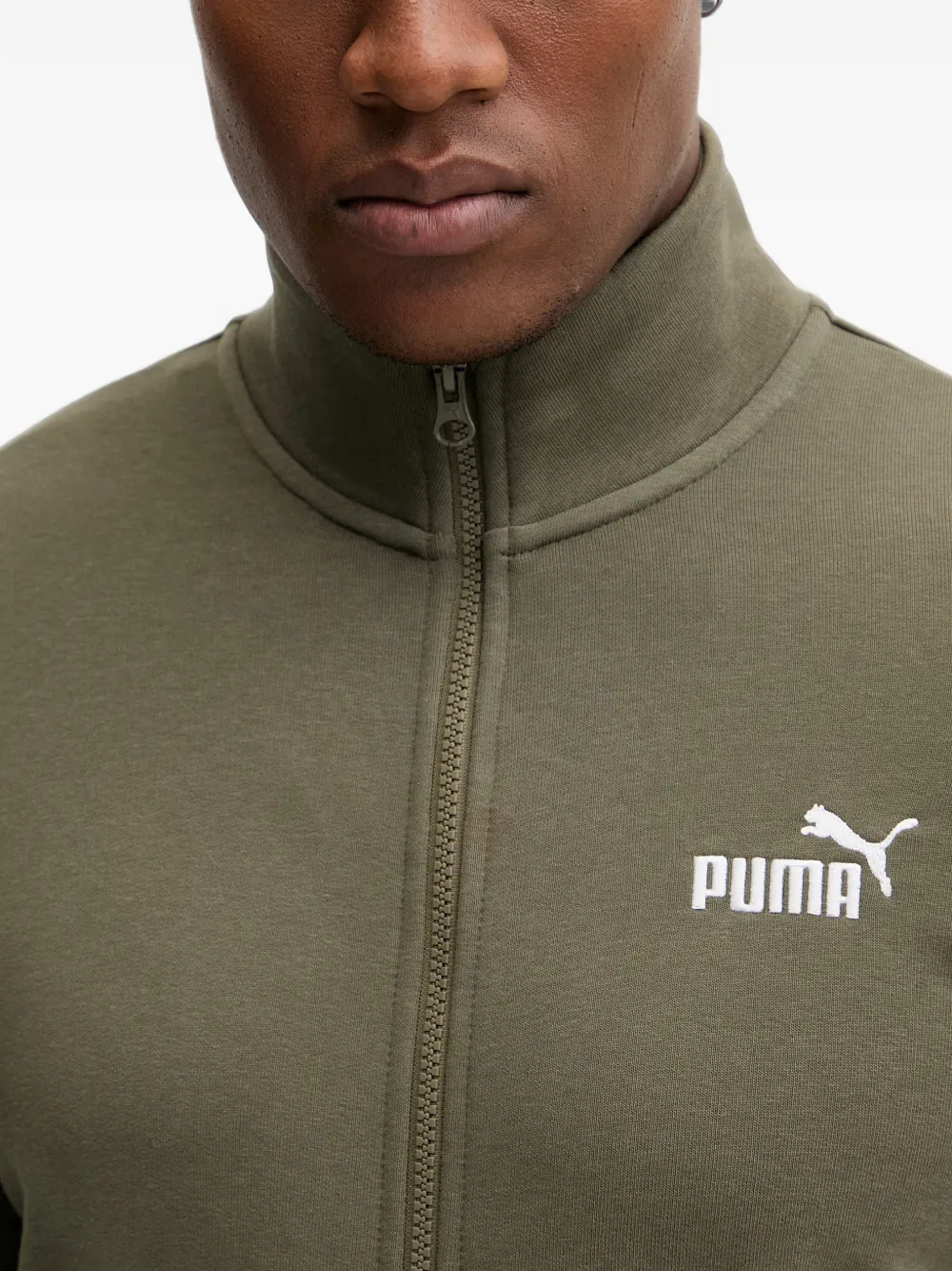 PUMA Trainingspak met logoprint Groen