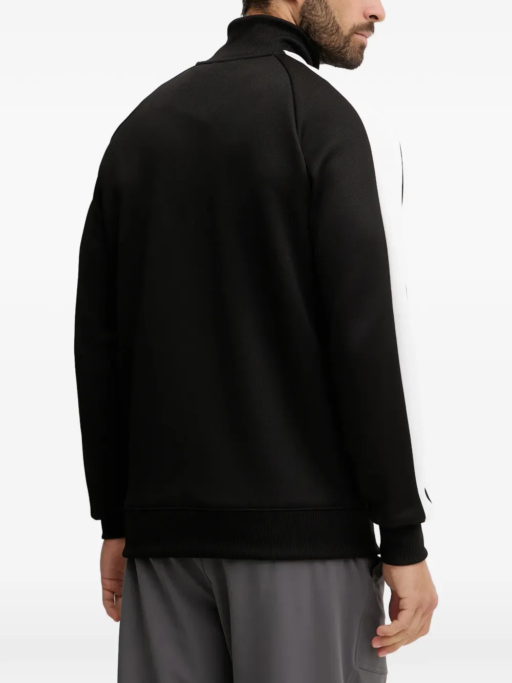 PUMA T7 jack met geborduurd logo en vlakken Zwart