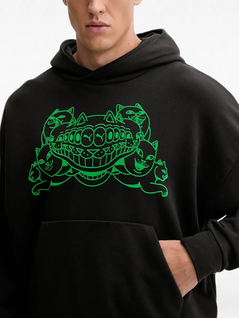 PUMA x RIPNDIP hoodie met grafische print Zwart