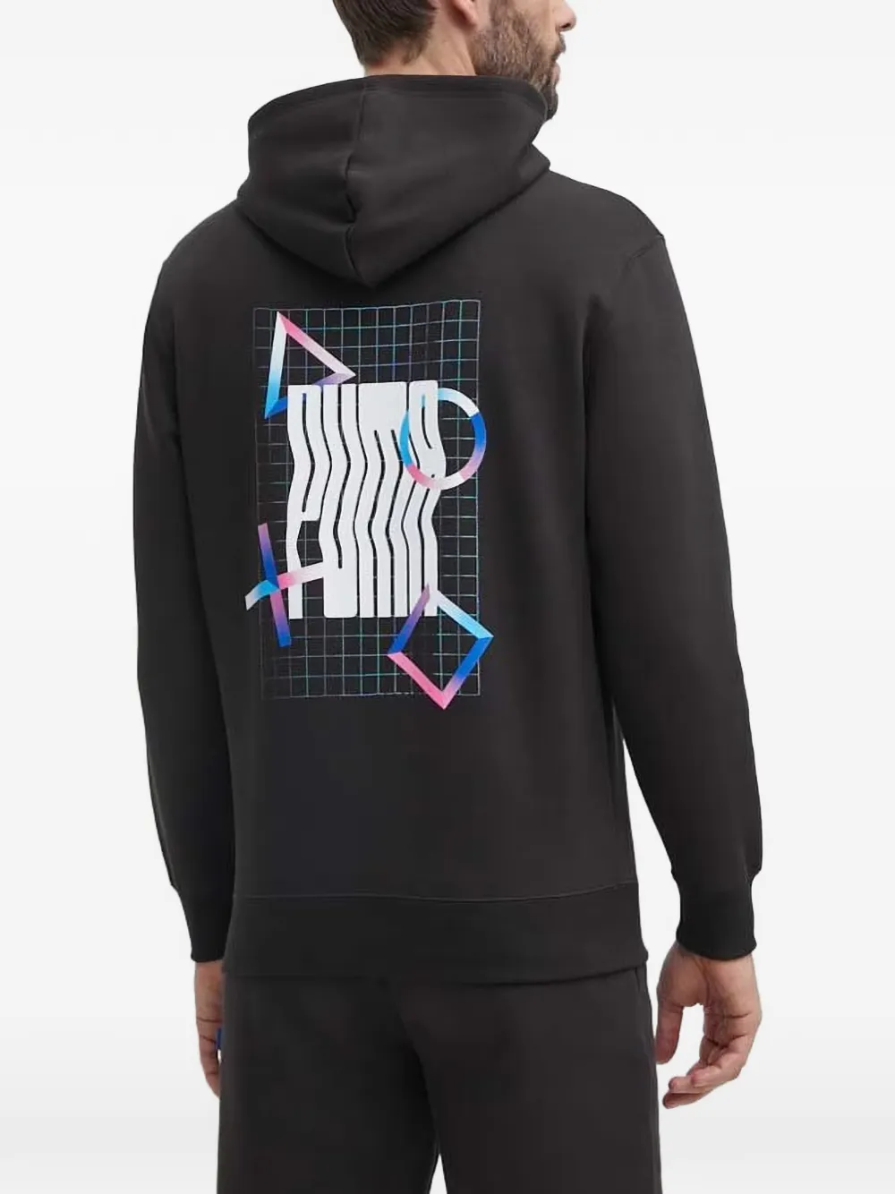 PUMA x Playstation graphic hoodie Zwart