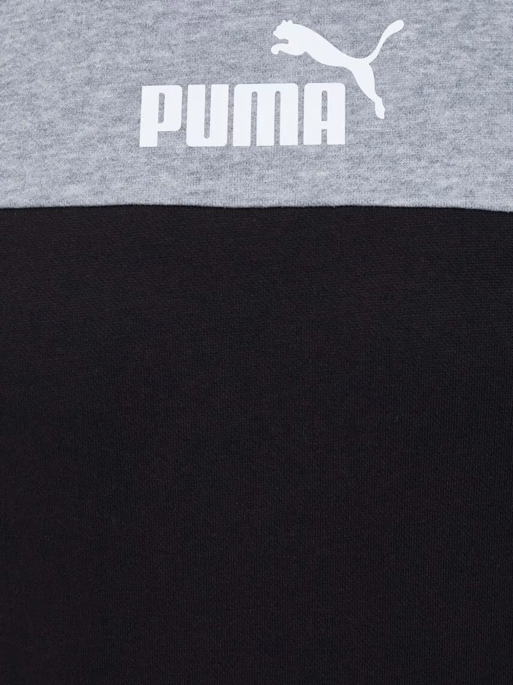 PUMA Hoodie met colourblocking Grijs