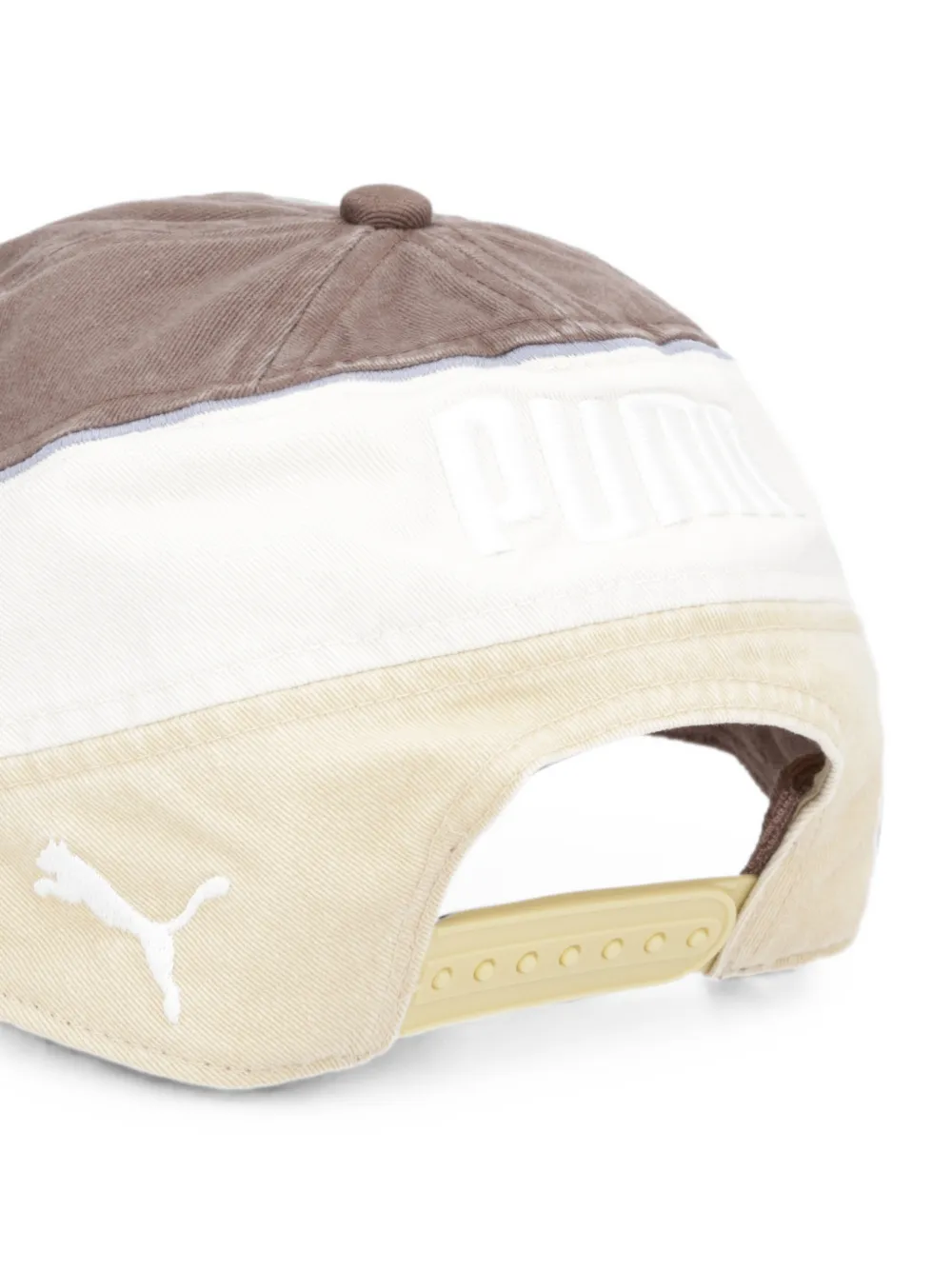 PUMA x KidSuper honkbalpet met borduurwerk Bruin