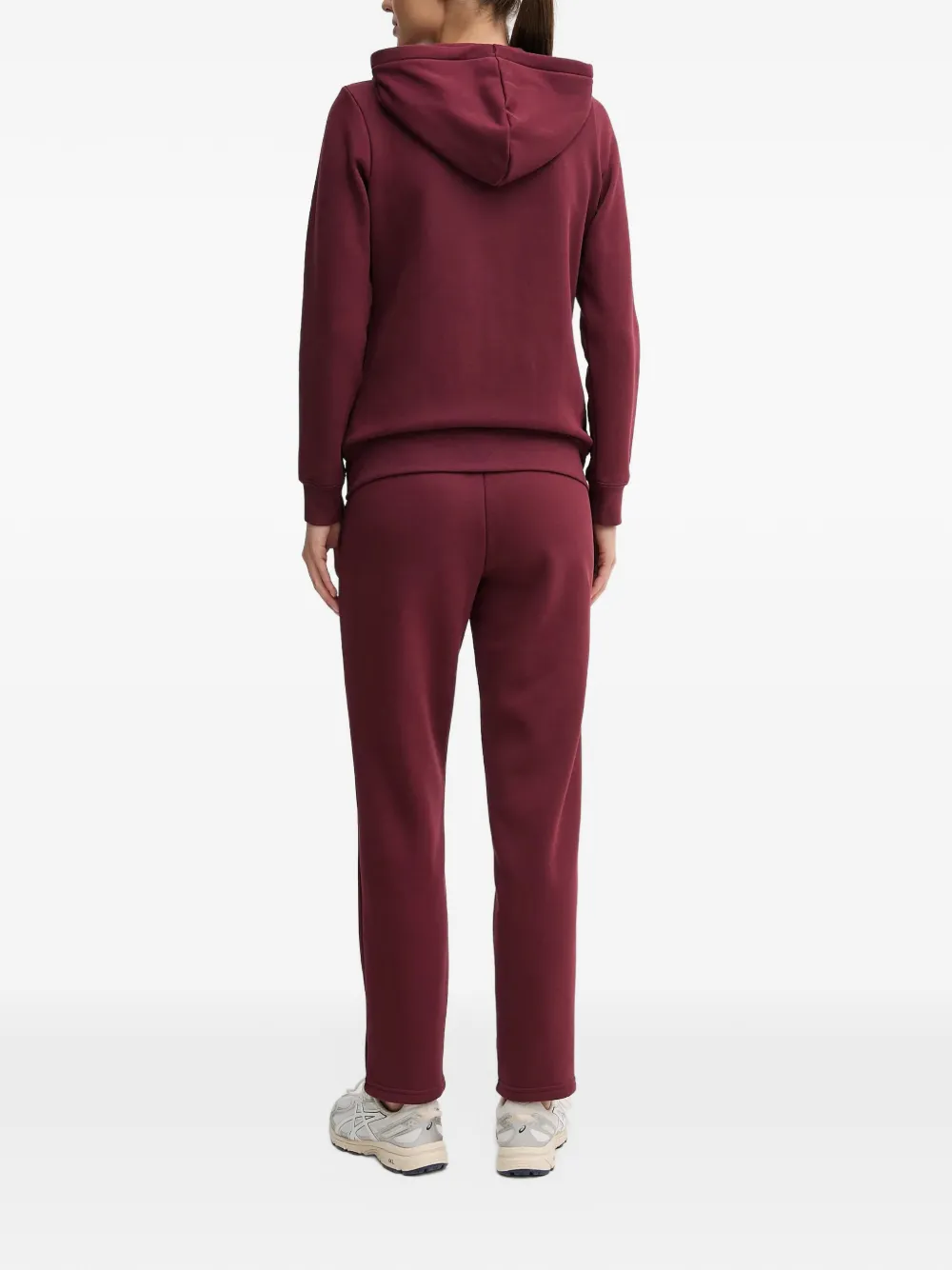 PUMA metallic hooded sweat suit Rood