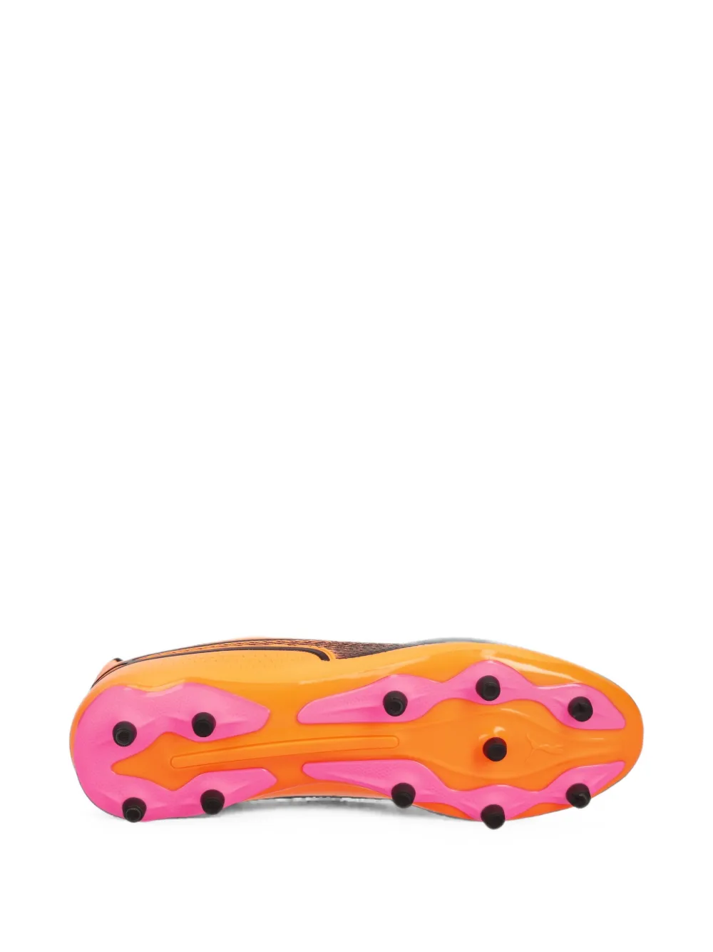 PUMA King logo-print sneakers Oranje