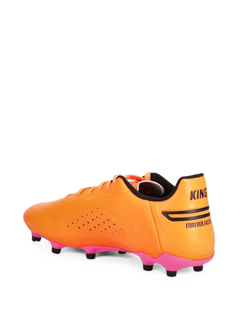 PUMA King logo-print sneakers Oranje