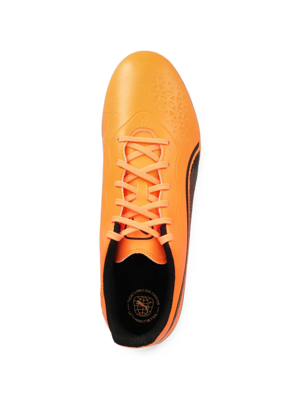 PUMA King logo-print sneakers Oranje