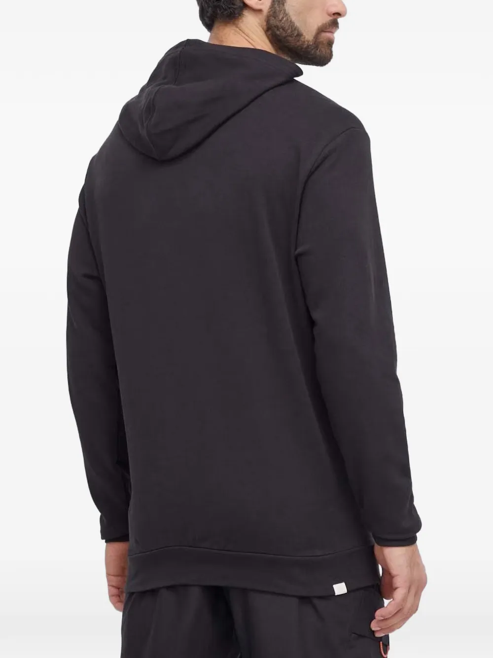 PUMA Hoodie met logoprint Zwart