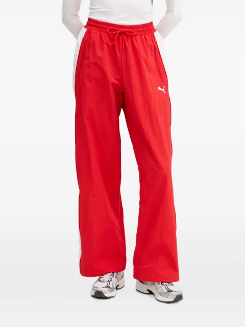 PUMA T7 logo-embroidered track pants