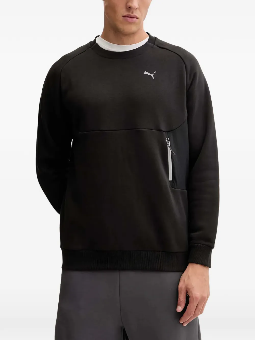 PUMA Pumatech logo-print sweatshirt