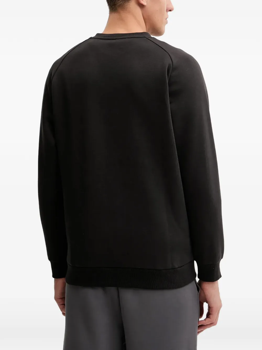 PUMA tech sweater met logo-print Zwart