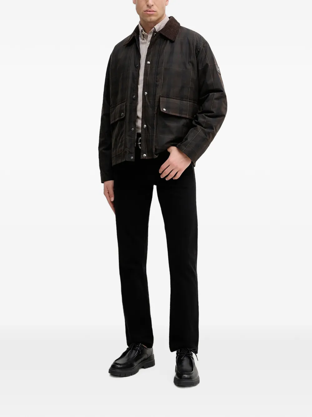 Barbour Oxford overhemd Beige