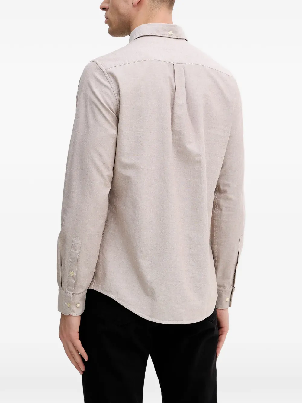 Barbour Oxford overhemd Beige