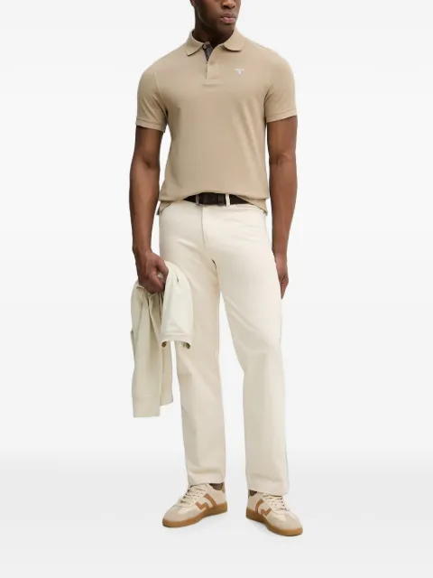 Barbour logo-embroidered polo shirt