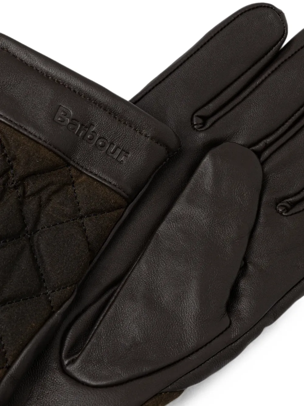 Barbour Leren handschoenen Bruin