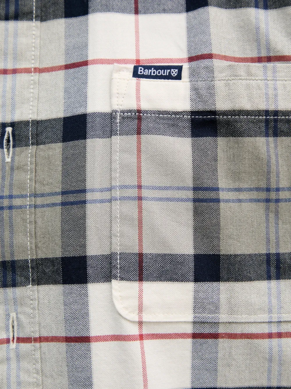 Barbour Lewis geruit overhemd Beige