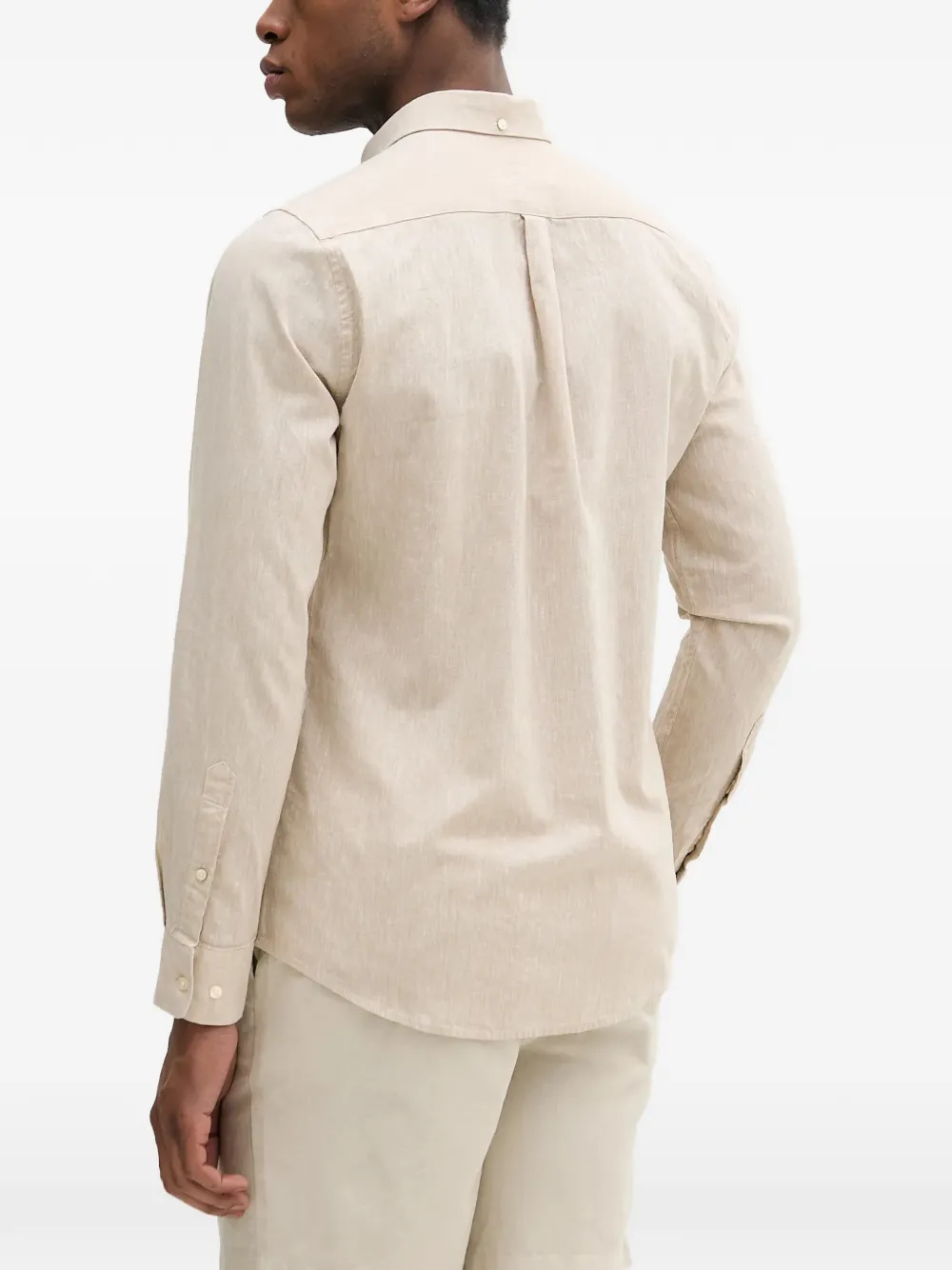 Barbour Nelson overhemd met lange mouwen Beige