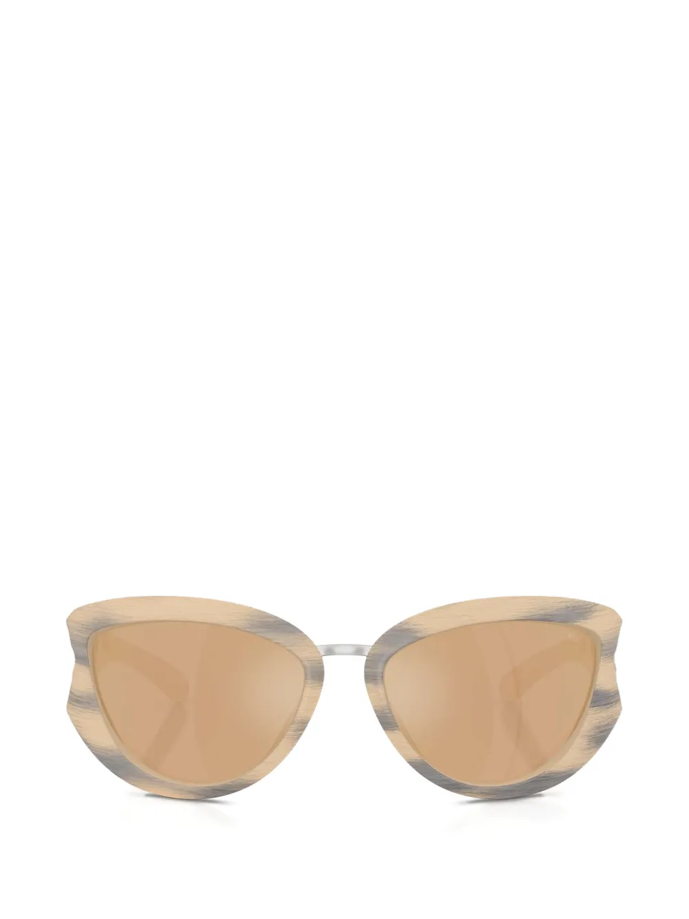 Diesel cat-eye frame sunglasses - Toni neutri