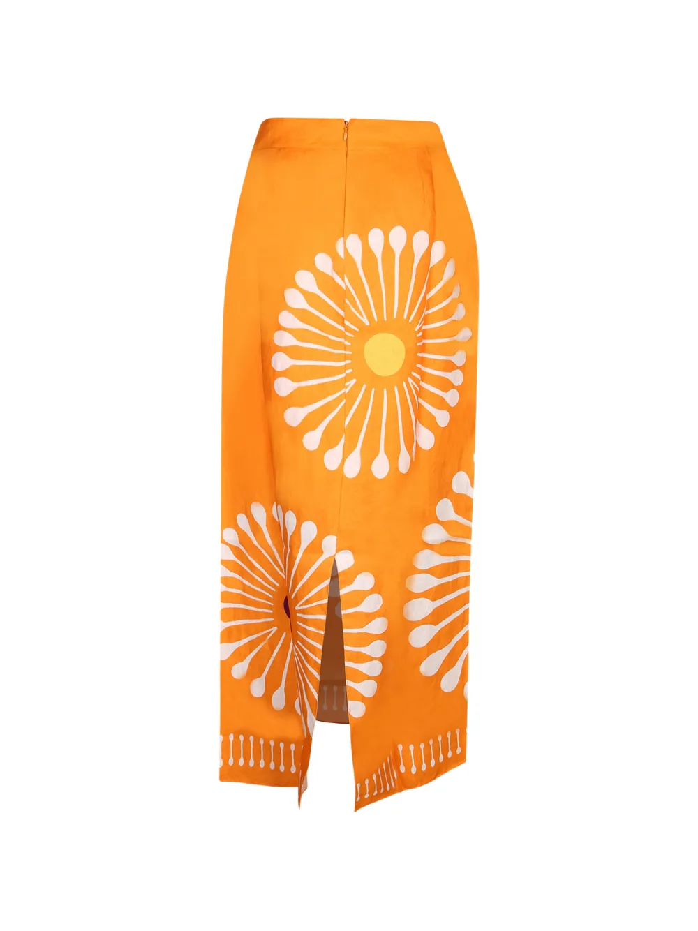 Cala de la Cruz Mini-rok met ritssluiting Oranje