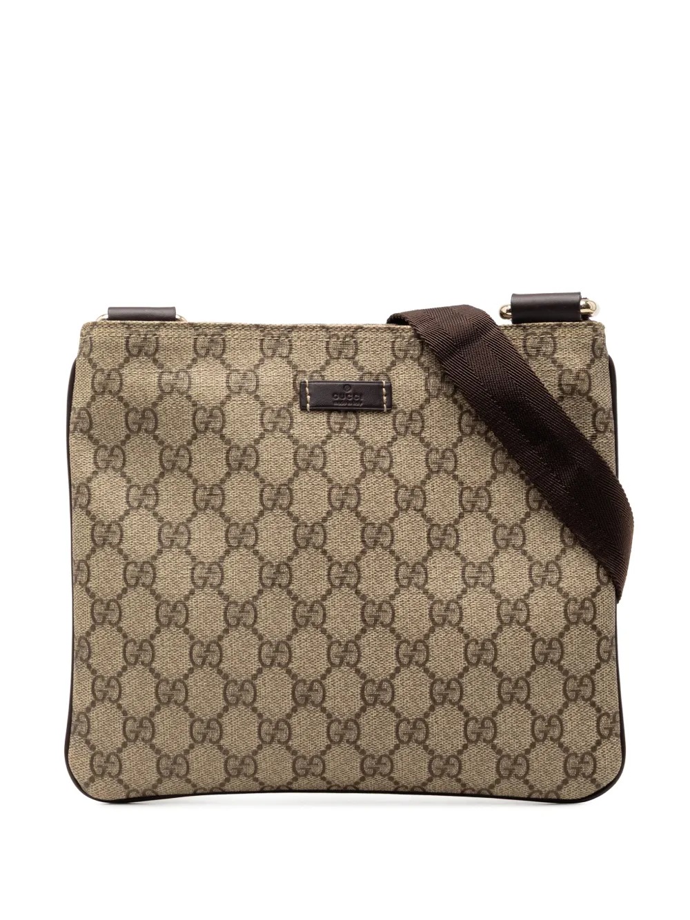 Gucci Pre-Owned 2000-2015 GG Supreme crossbody bag - Toni neutri